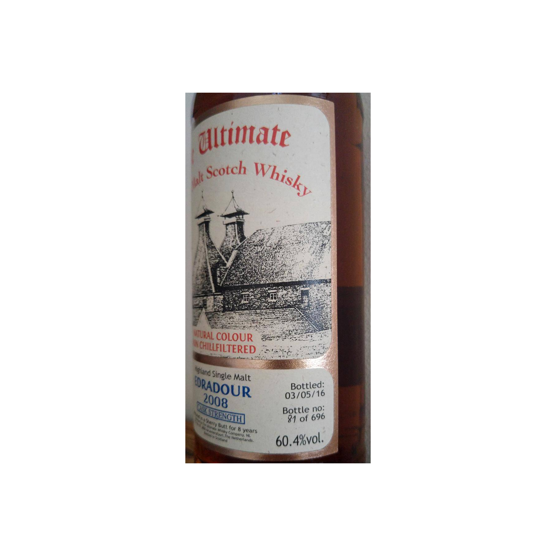Edradour 2008 8 Years Single Malt Whisky 2