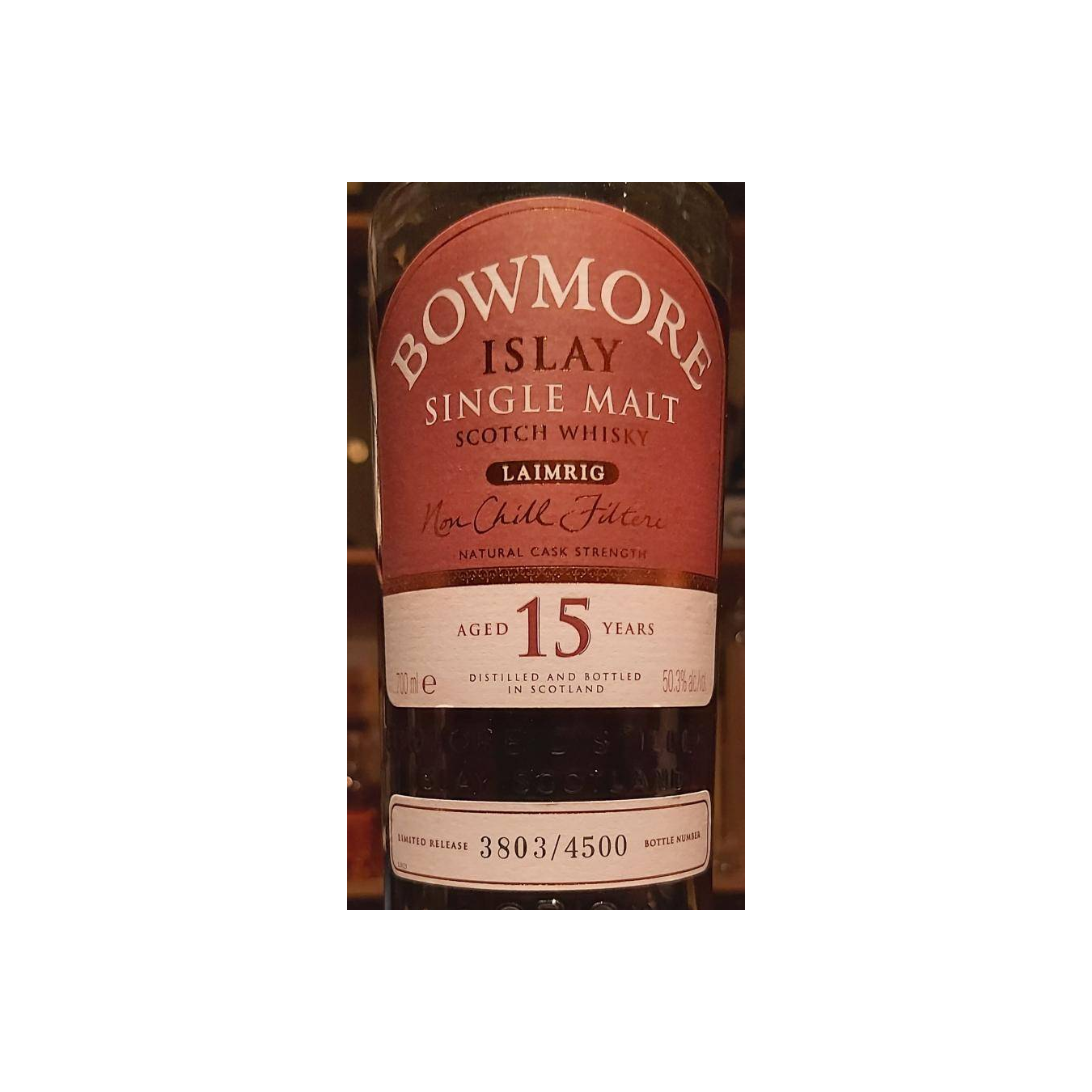 Bowmore 15 Years Single Malt Whisky 2