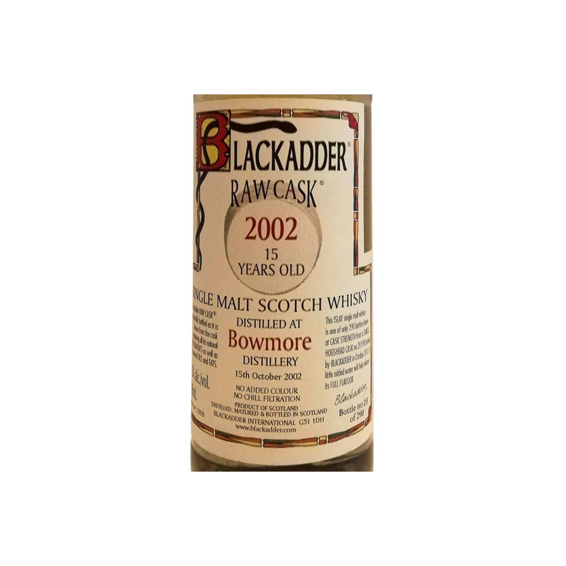 Bowmore Raw Cask 2002 15 Years Single Malt Whisky 3