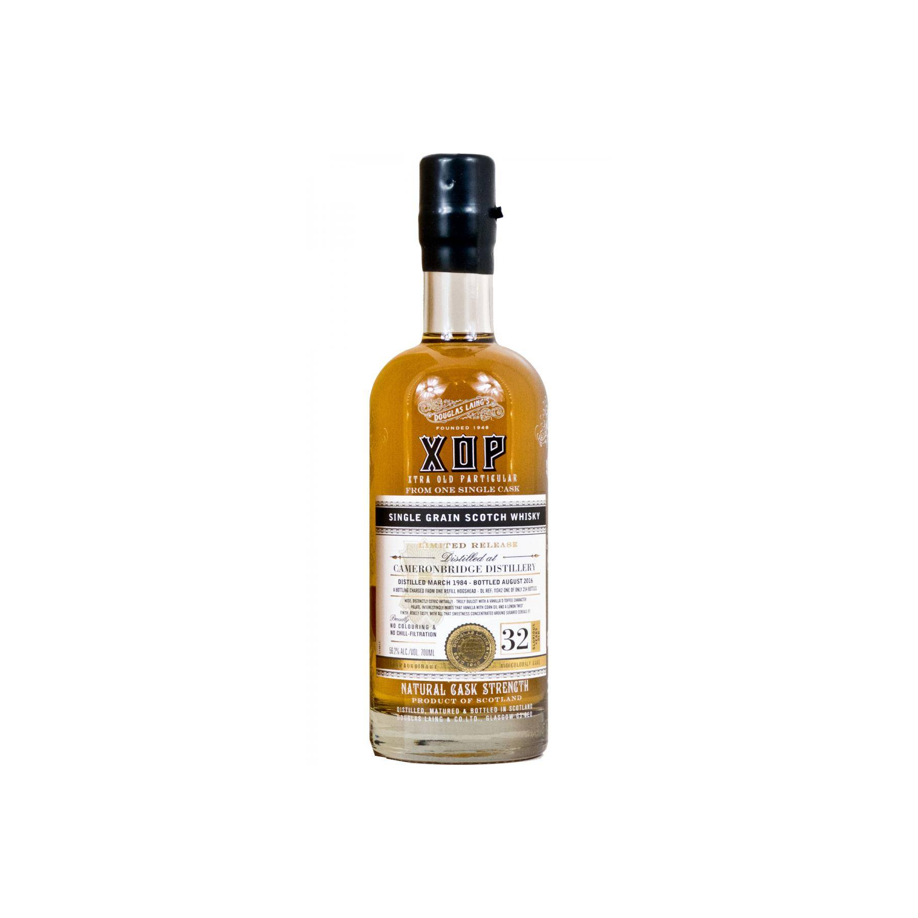 Cameronbridge 1984 32 Years Single Grain Whisky