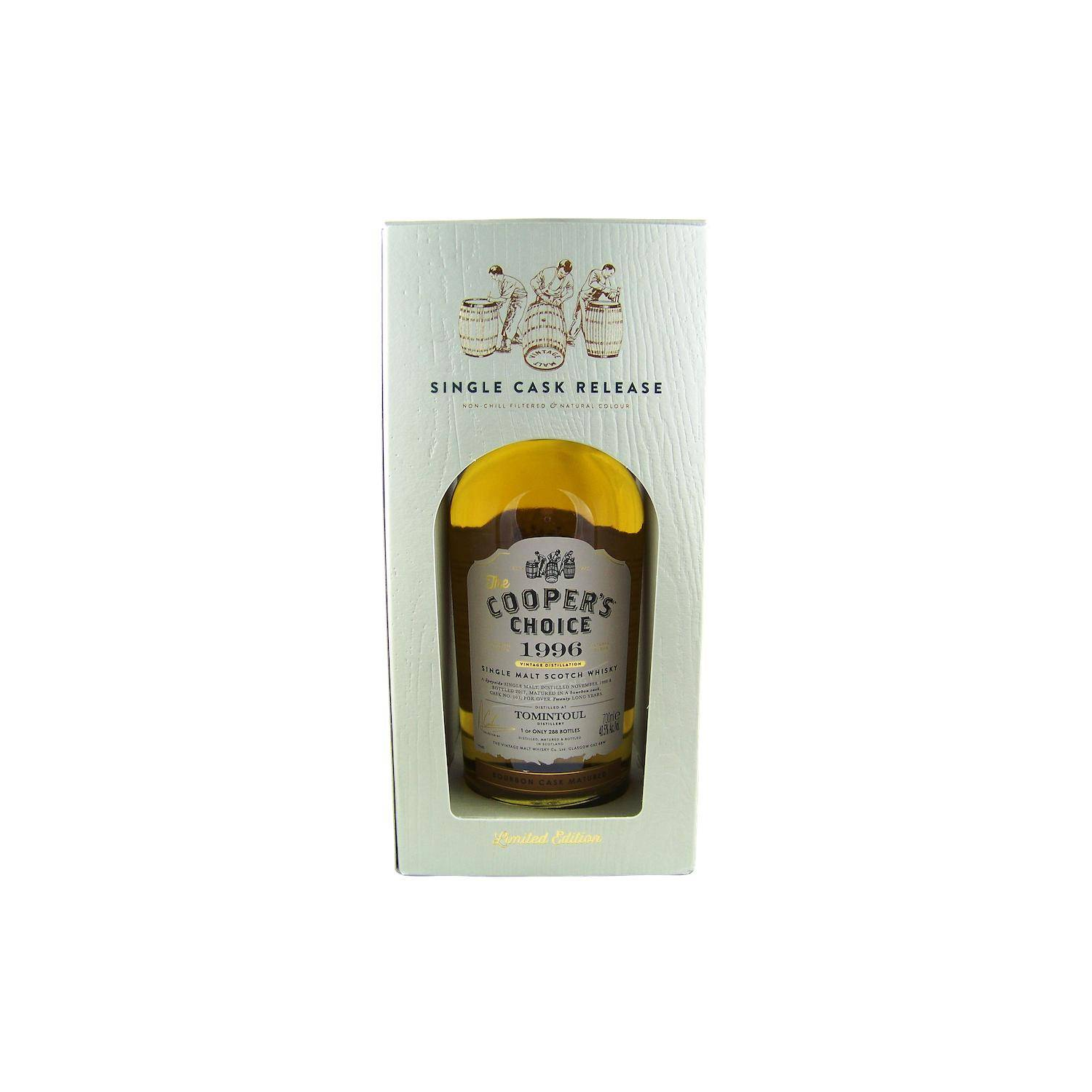 Tomintoul The Cooper's Choice 1996 20 Years Single Malt Whisky 3