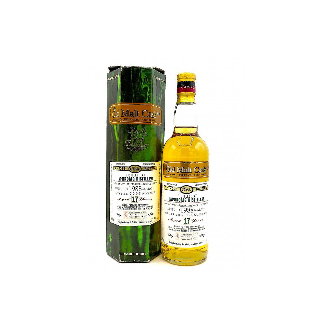 Laphroaig Old Malt Cask 1988 17 Years Single Malt Whisky