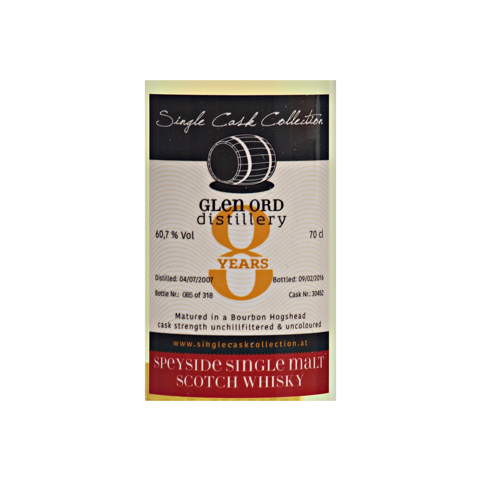 Glen Ord 2007 8 Years Single Malt Whisky 3