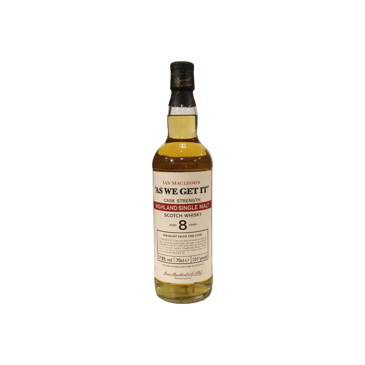Ian Macleod 8 Years Single Malt Whisky