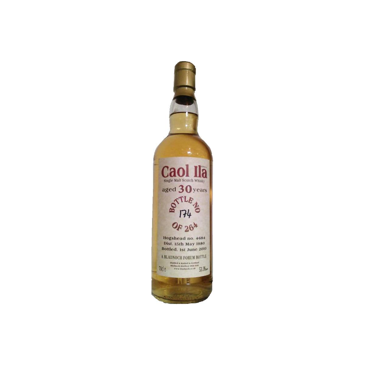 Caol Ila 1980 30 Years Single Malt Whisky