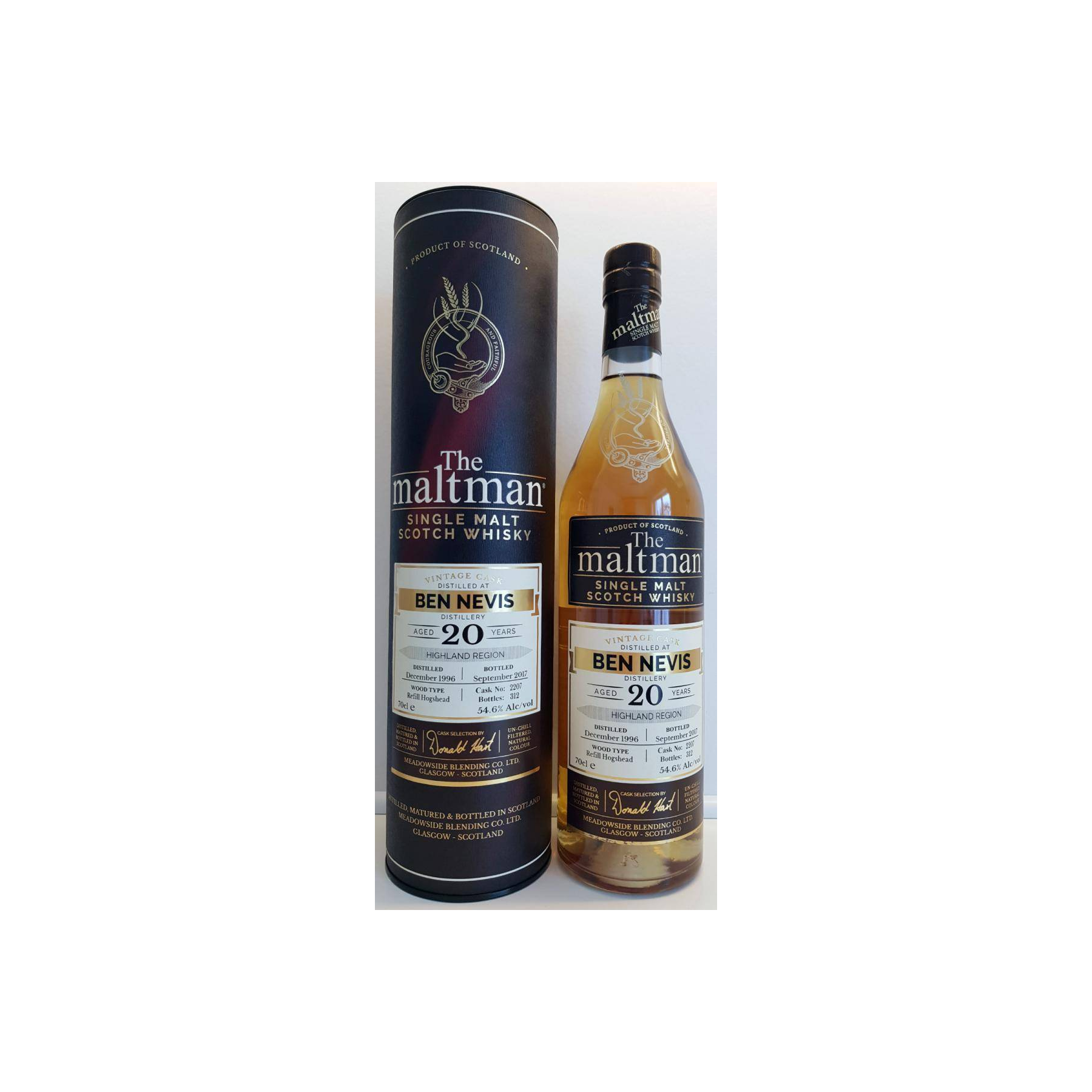 Ben Nevis 1996 20 Years Single Malt Whisky 3