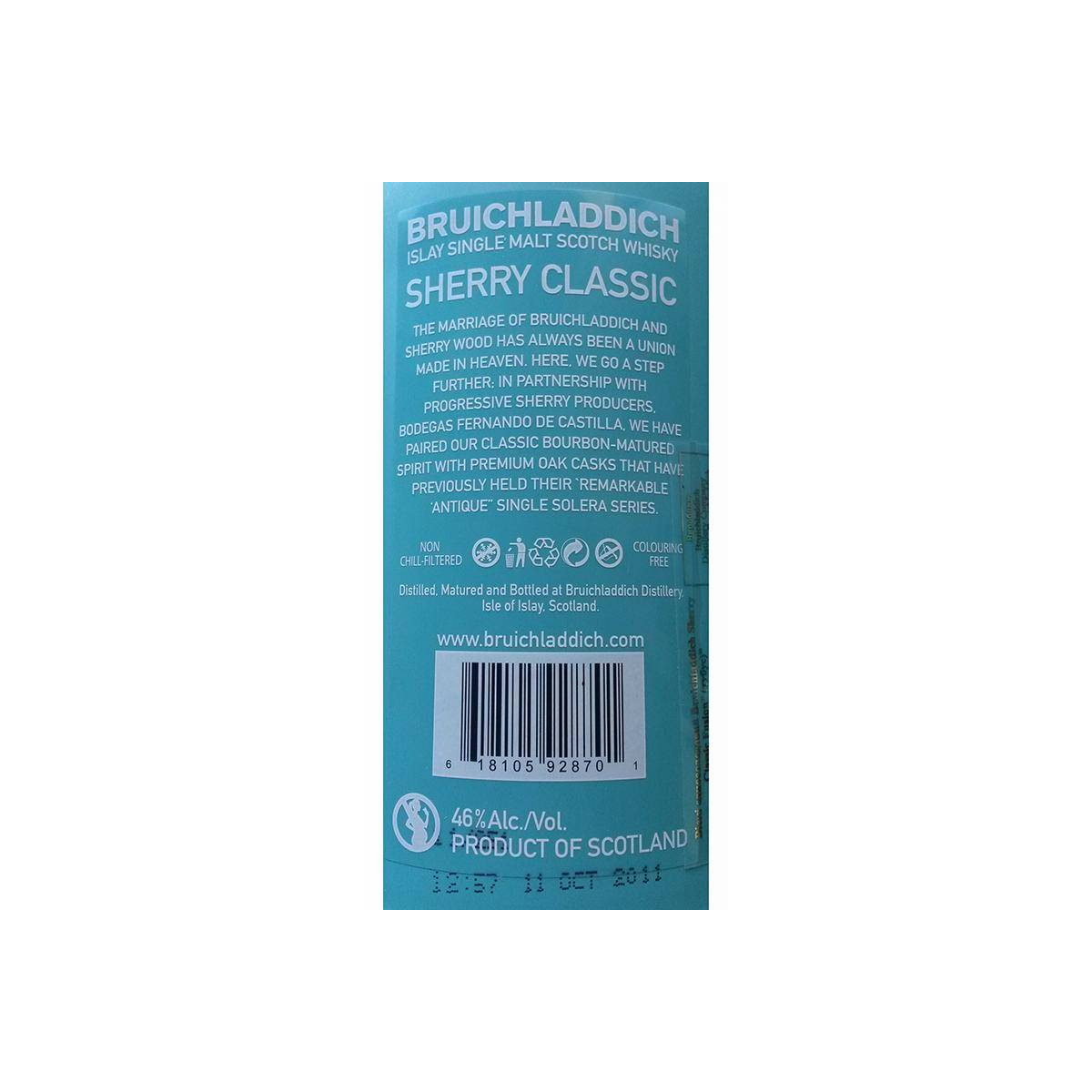 Bruichladdich Single Malt Whisky 2
