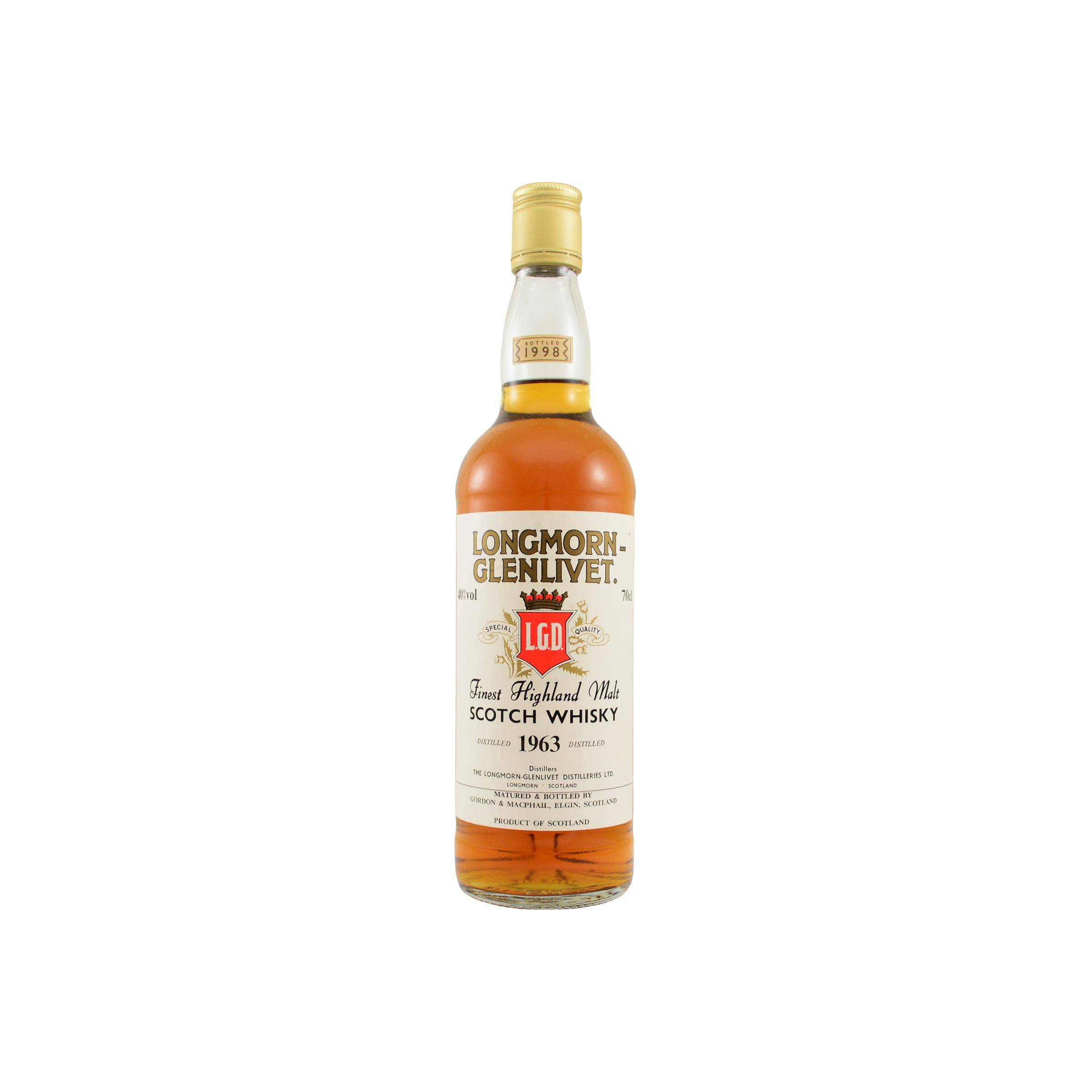 Longmorn Licensed Bottling 1963 35 Years Single Malt Whisky