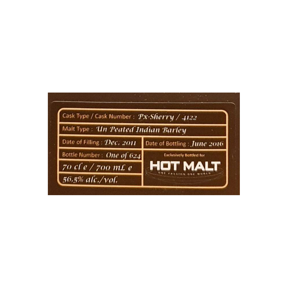 Amrut 2011 4 Years Single Malt Whisky 2