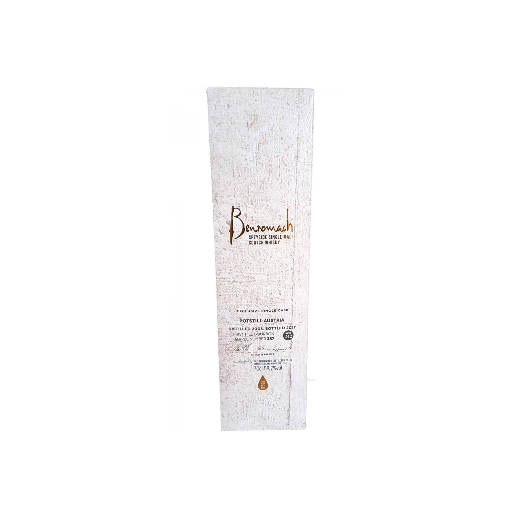 Benromach 2008 9 Years Single Malt Whisky 3