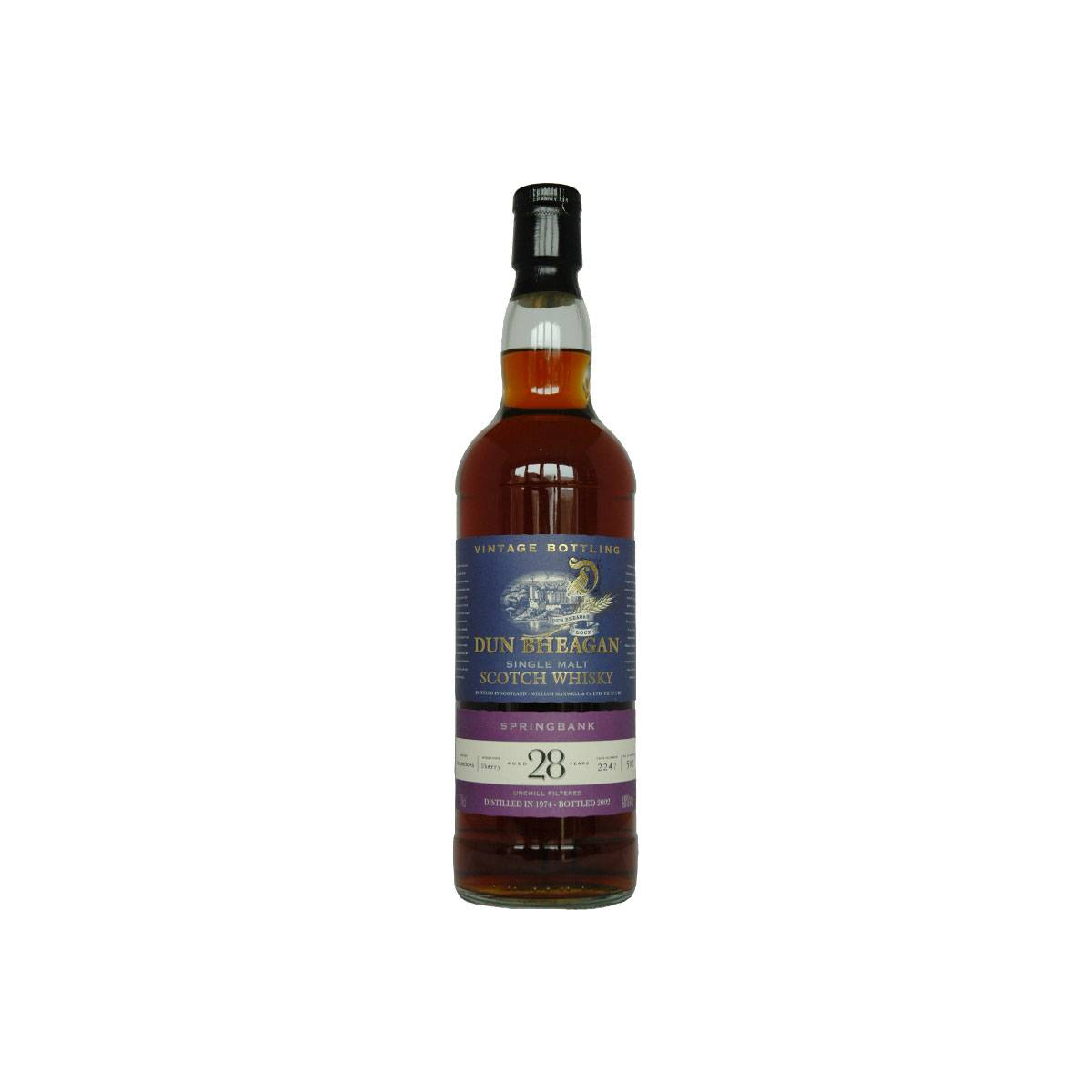 Springbank 1974 28 Years Single Malt Whisky