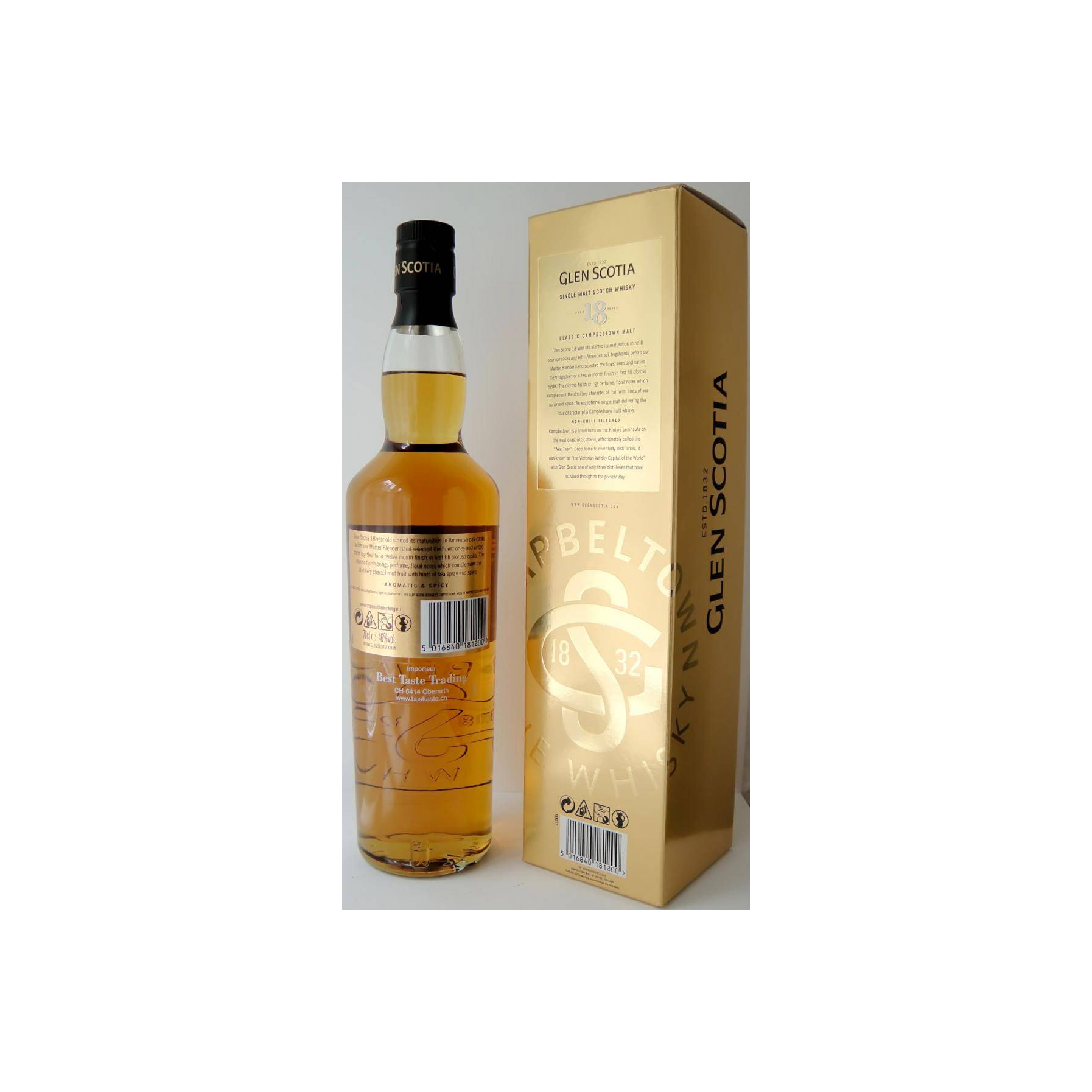 Glen Scotia 18 Years Single Malt Whisky 3