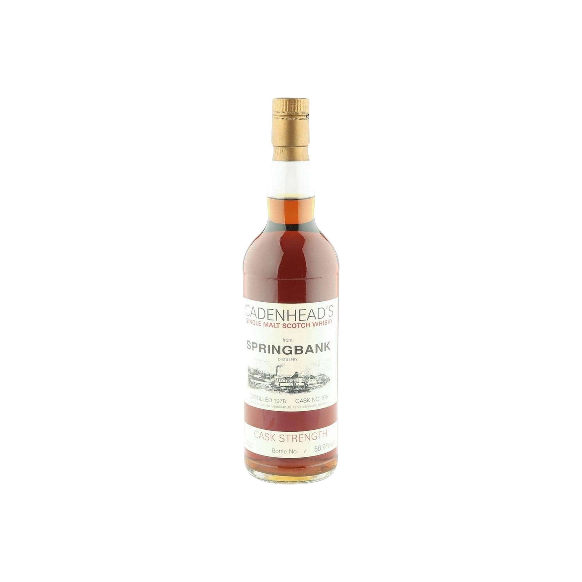 Springbank 1978 Single Malt Whisky