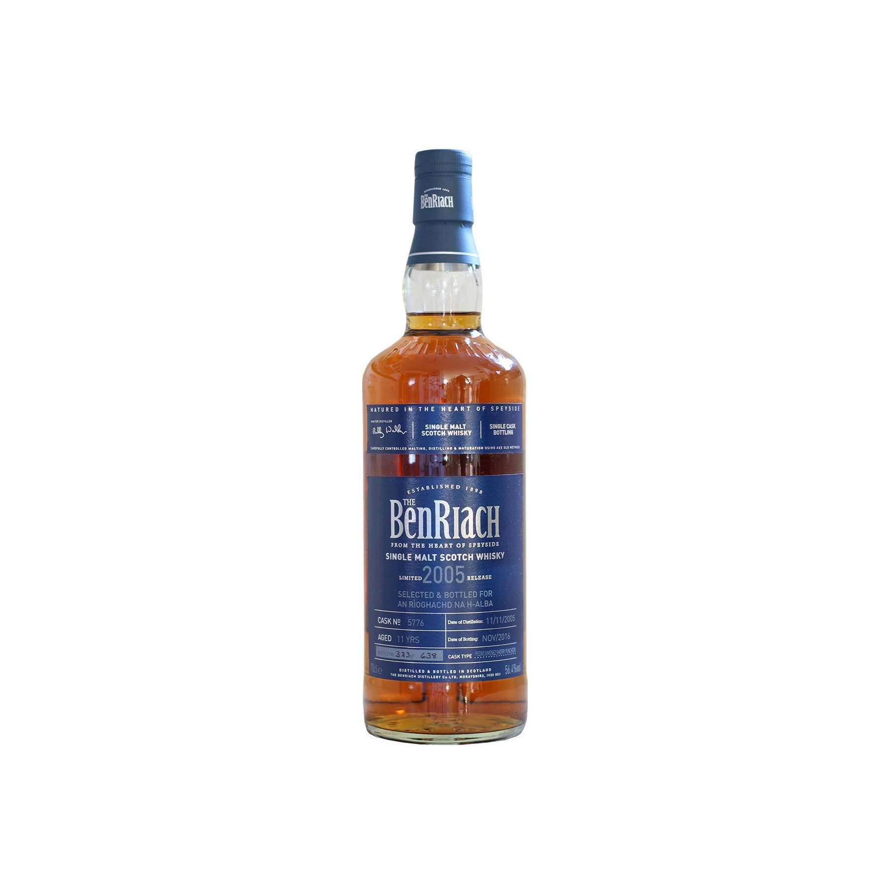 BenRiach 2005 11 Years Single Malt Whisky