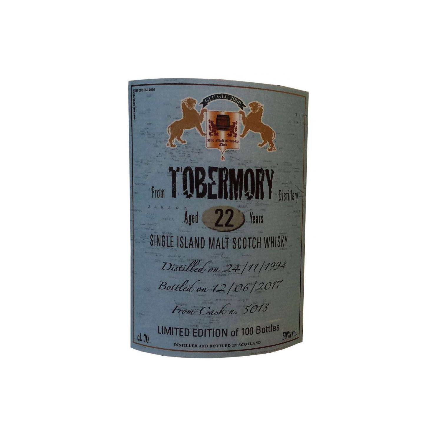 Tobermory 1994 22 Years Single Malt Whisky 3