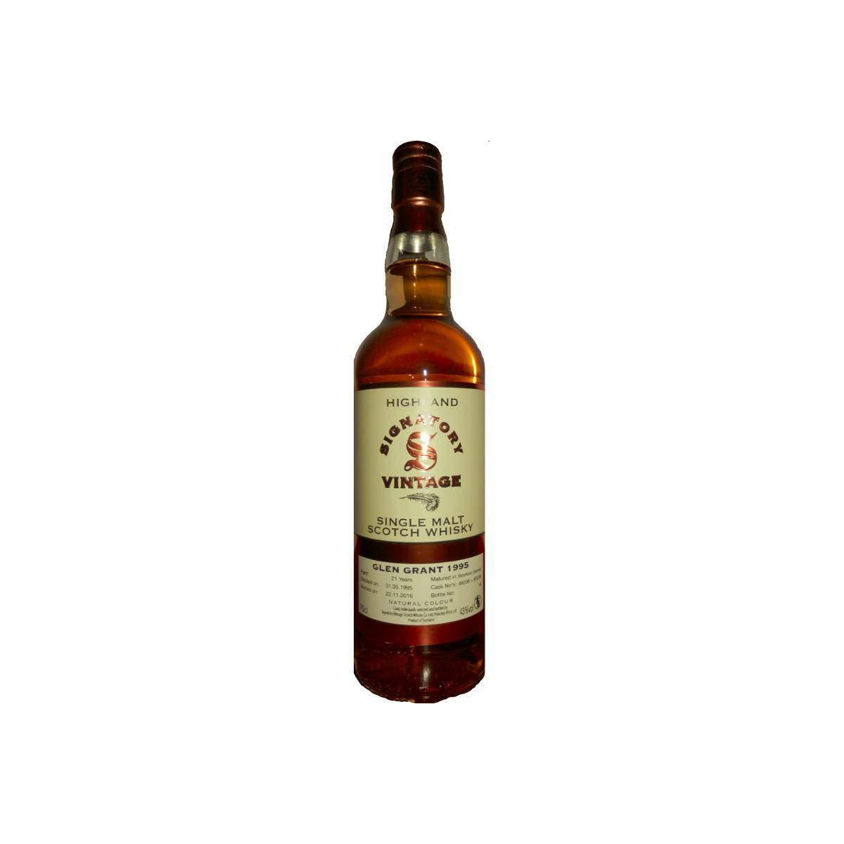 Glen Grant Vintage Collection 1995 21 Years Single Malt Whisky