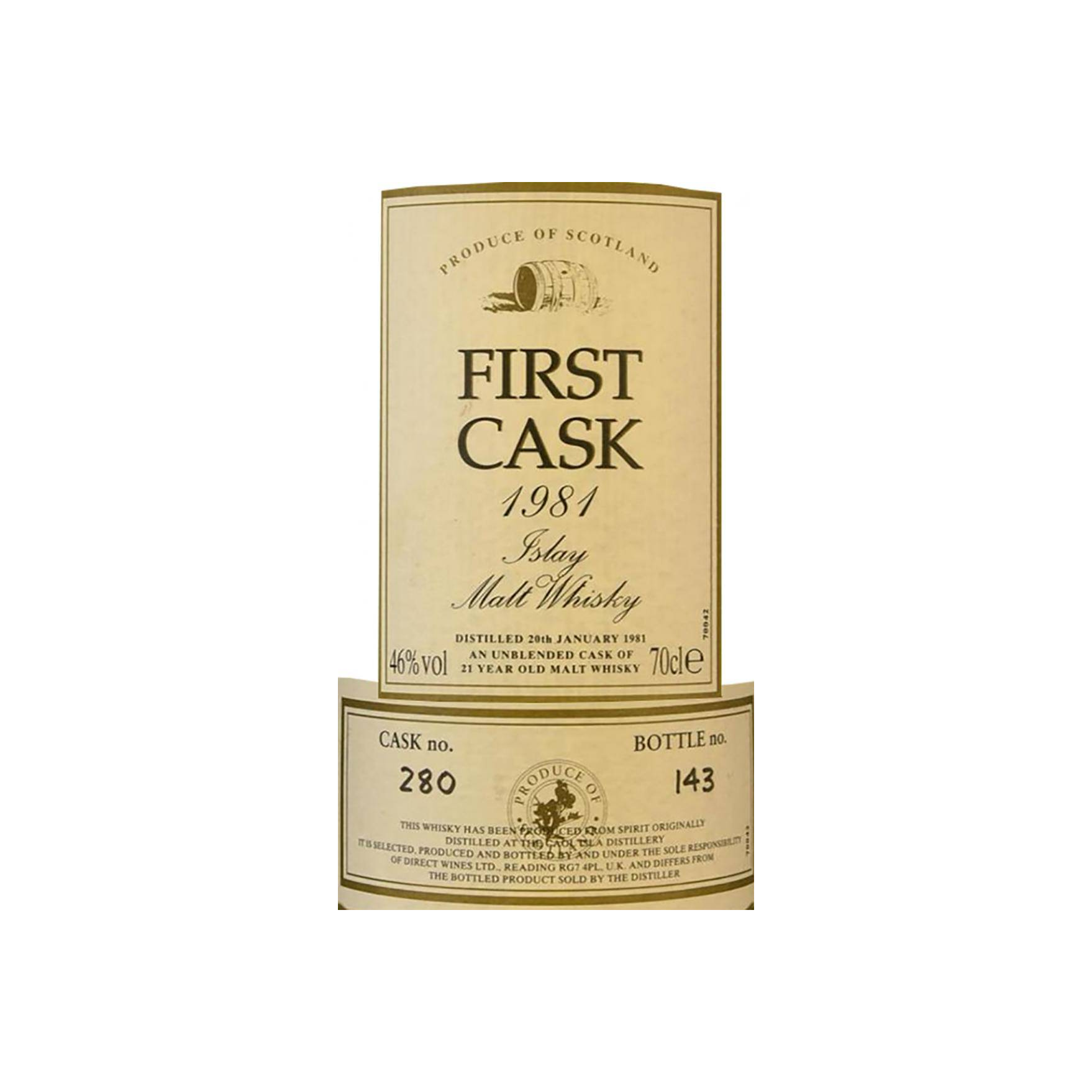 Caol Ila 1981 21 Years Single Malt Whisky 2
