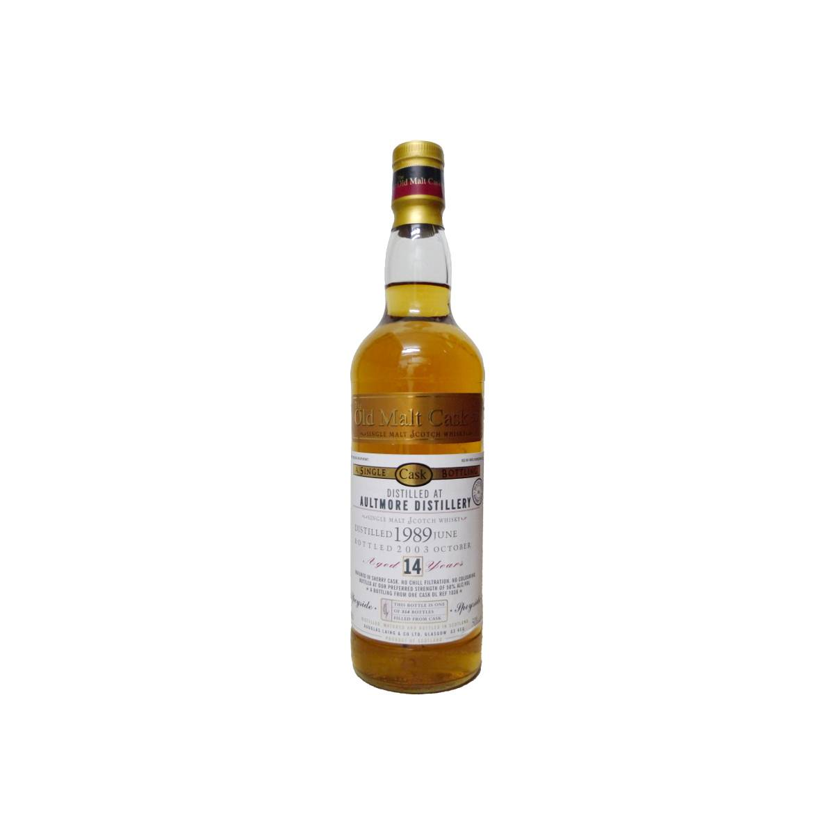 Aultmore Old Malt Cask 1989 14 Years Single Malt Whisky