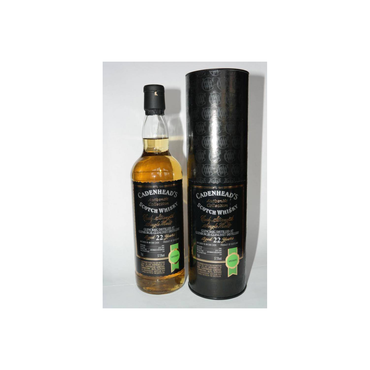 Glenburgie Authentic Collection 1981 22 Years Single Malt Whisky 2