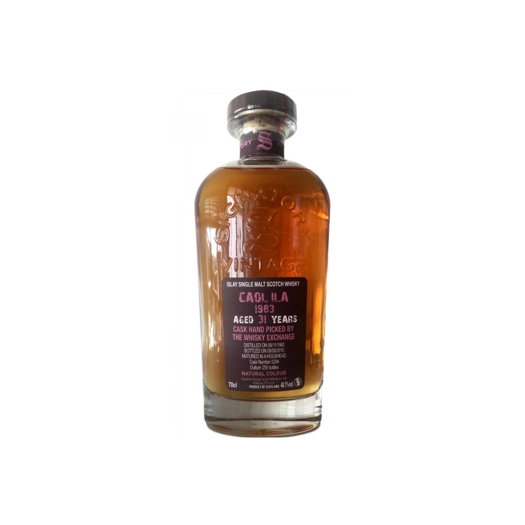 Caol Ila Cask Strength Collection 1983 31 Years Single Malt Whisky