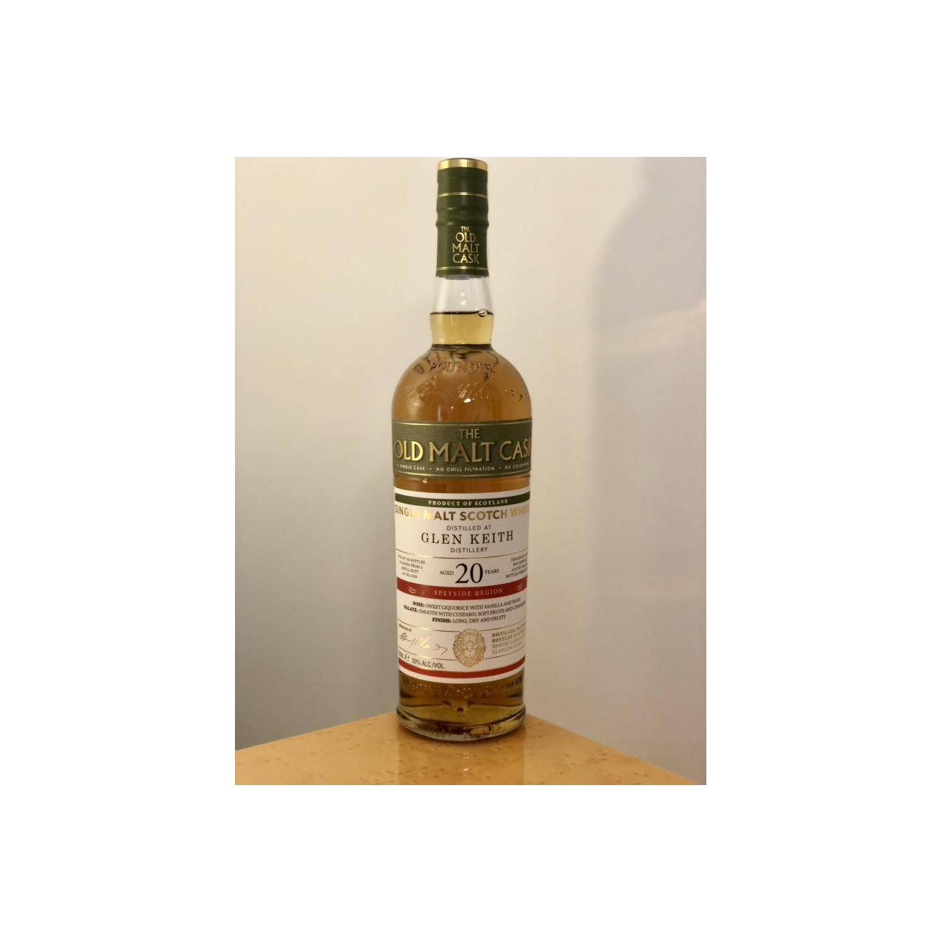 Glen Keith Old Malt Cask 1996 20 Years Single Malt Whisky 2