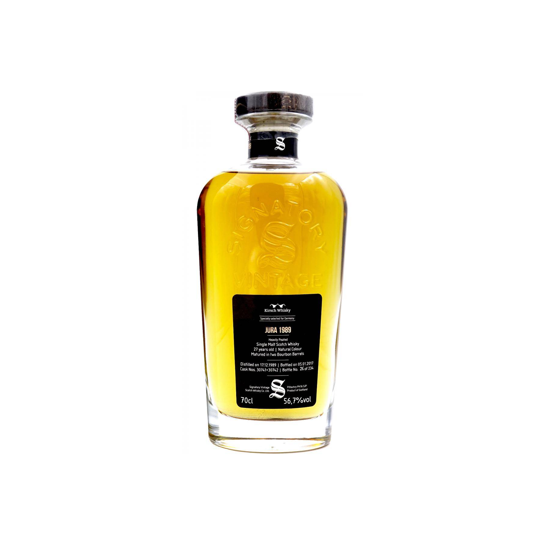 Jura Cask Strength Collection 1989 27 Years Single Malt Whisky