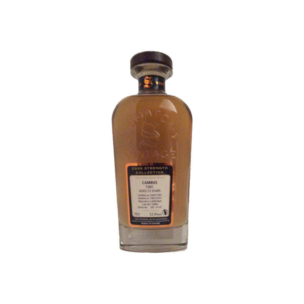 Cambus Cask Strength Collection 1991 23 Years Single Grain Whisky