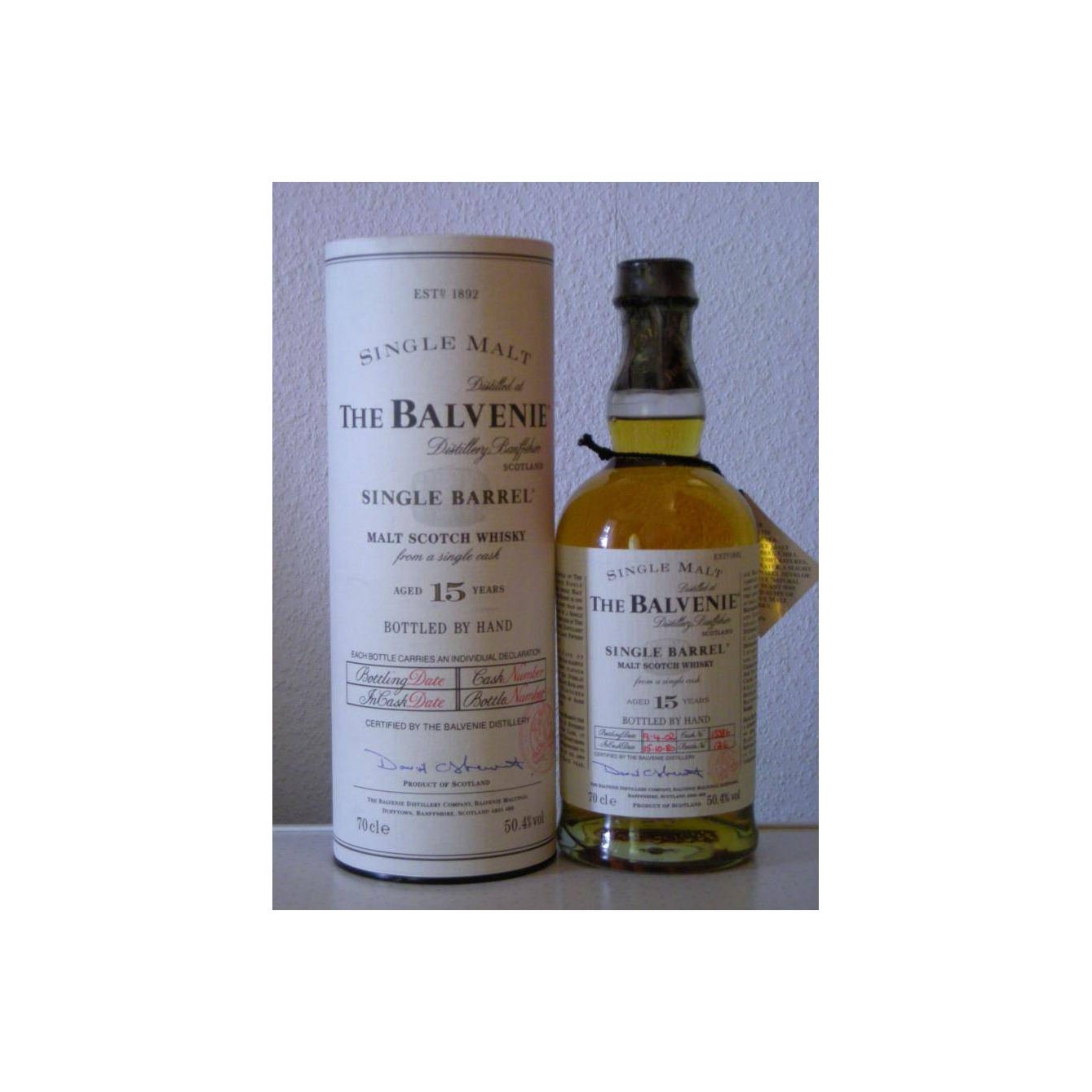 The Balvenie Single Cask 1980 15 Years Single Malt Whisky 2