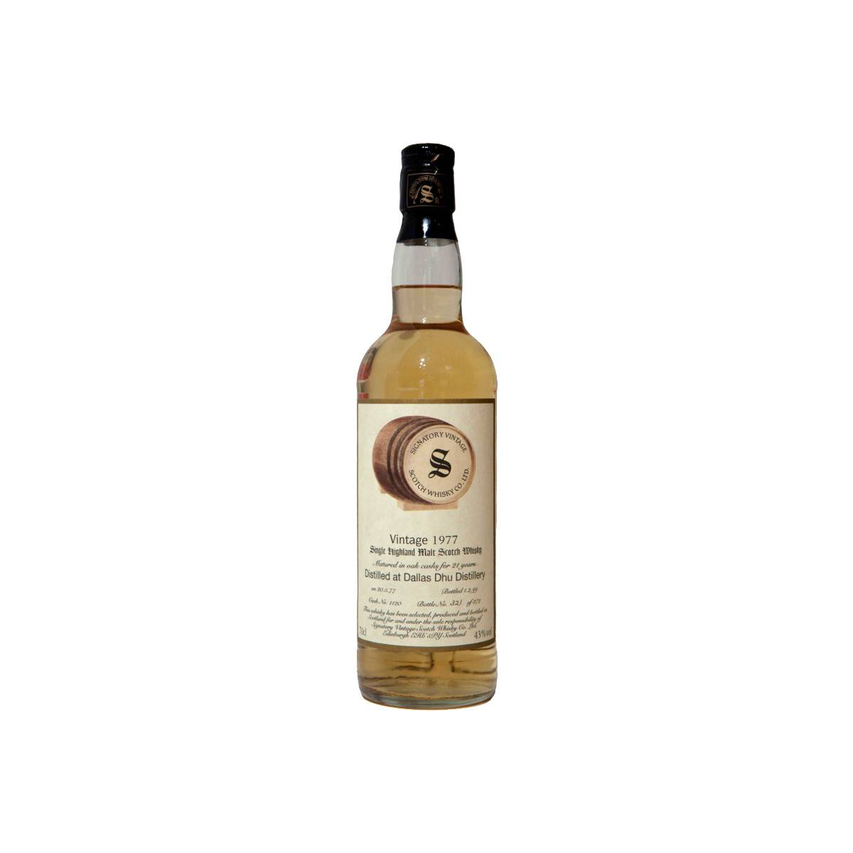 Dallas Dhu Vintage Collection 1977 21 Years Single Malt Whisky
