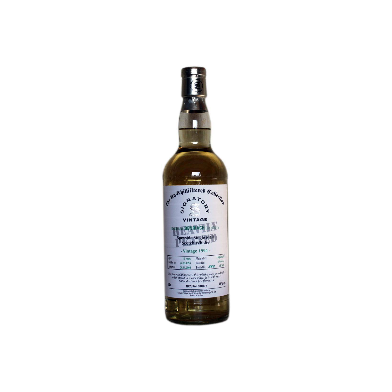 BenRiach The Un-Chillfiltered Collection 1994 10 Years Single Malt Whisky 2