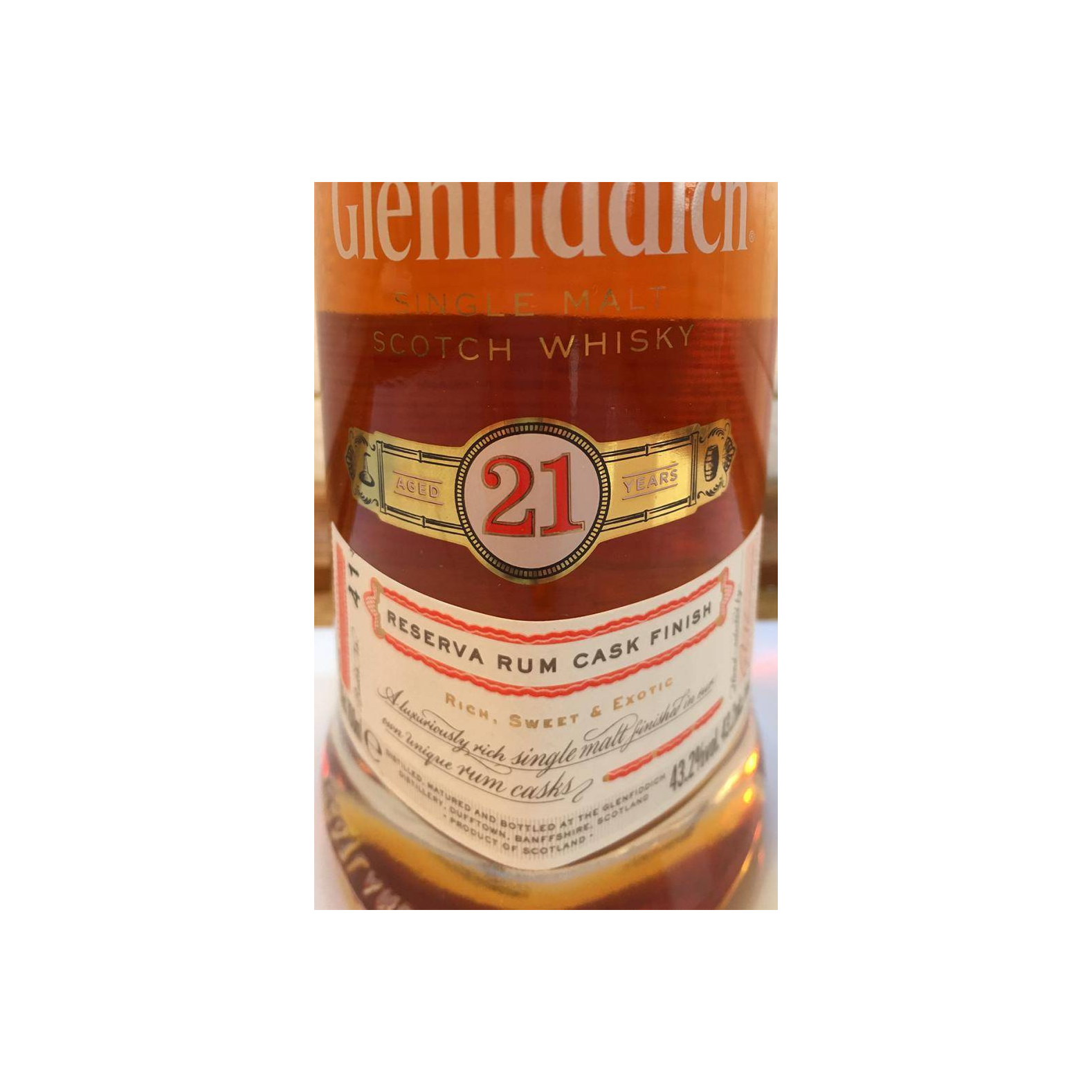 Glenfiddich 21 Years Single Malt Whisky 3