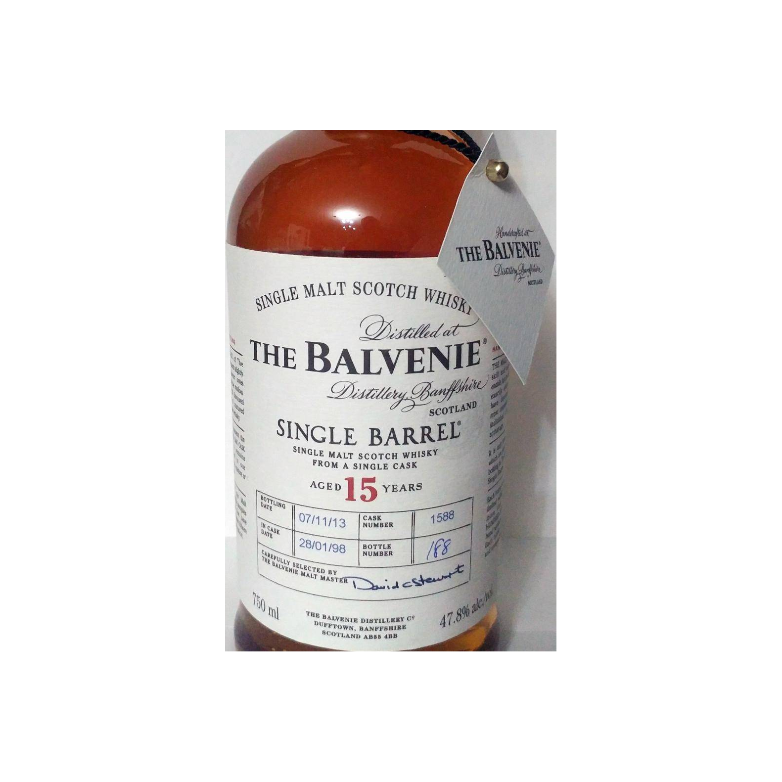 The Balvenie Single Cask 1998 15 Years Single Malt Whisky 2