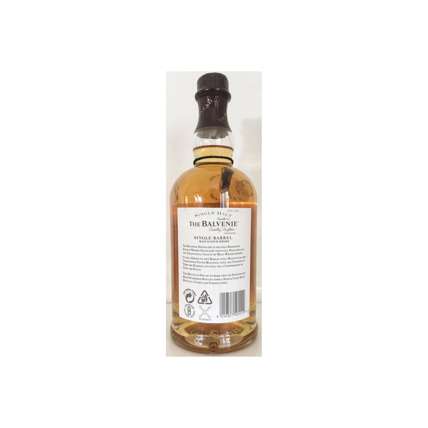 The Balvenie Single Cask 1978 15 Years Single Malt Whisky 2
