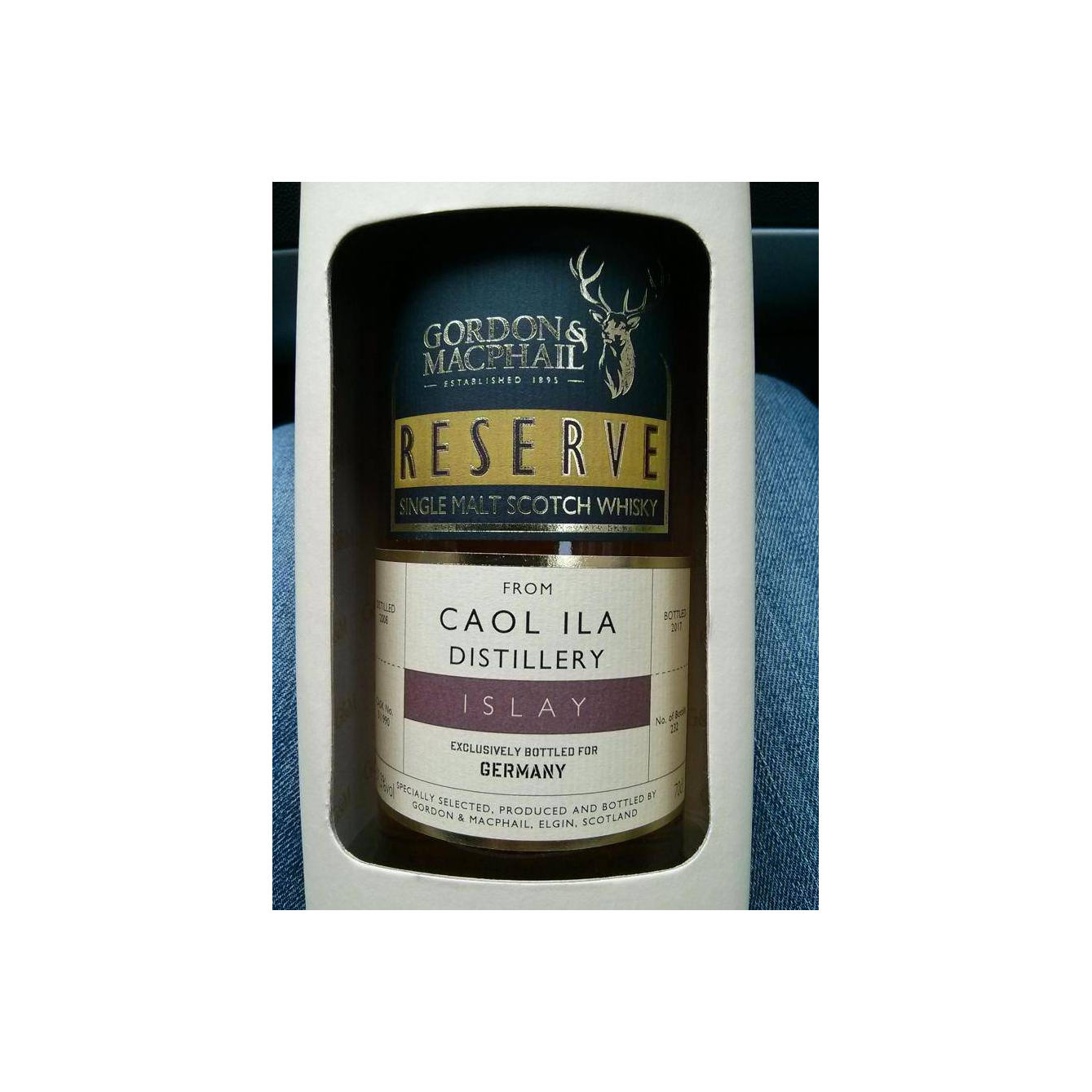 Caol Ila Reserve 2008 9 Years Single Malt Whisky 3