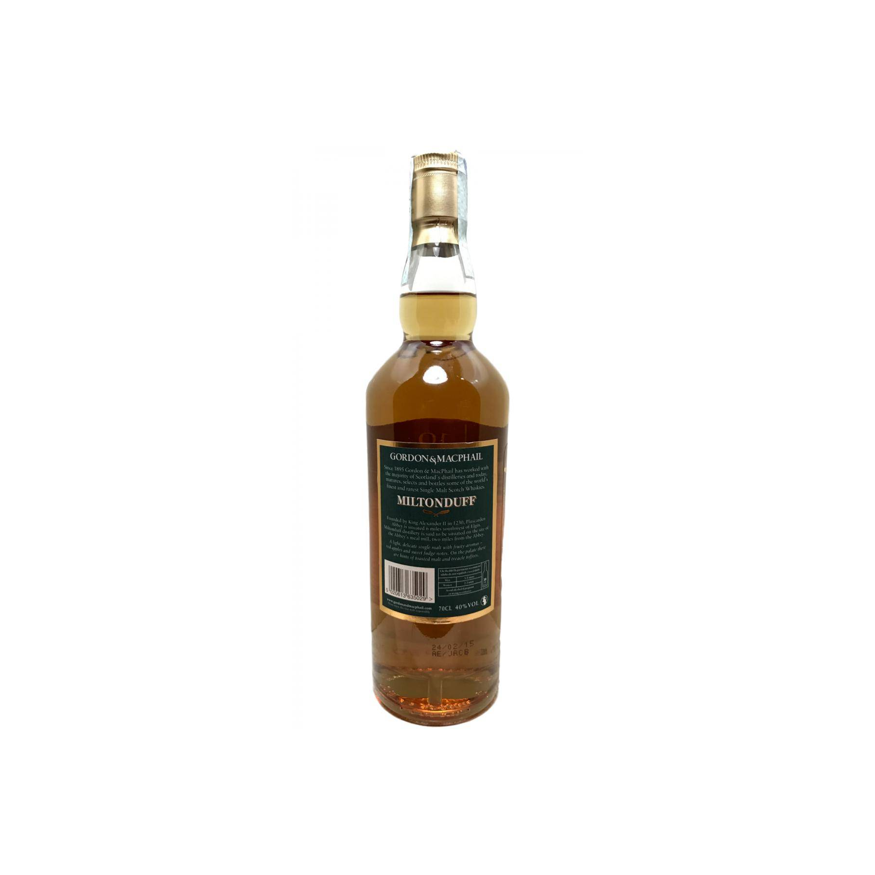 Miltonduff Licensed Bottling 10 Years Single Malt Whisky 2