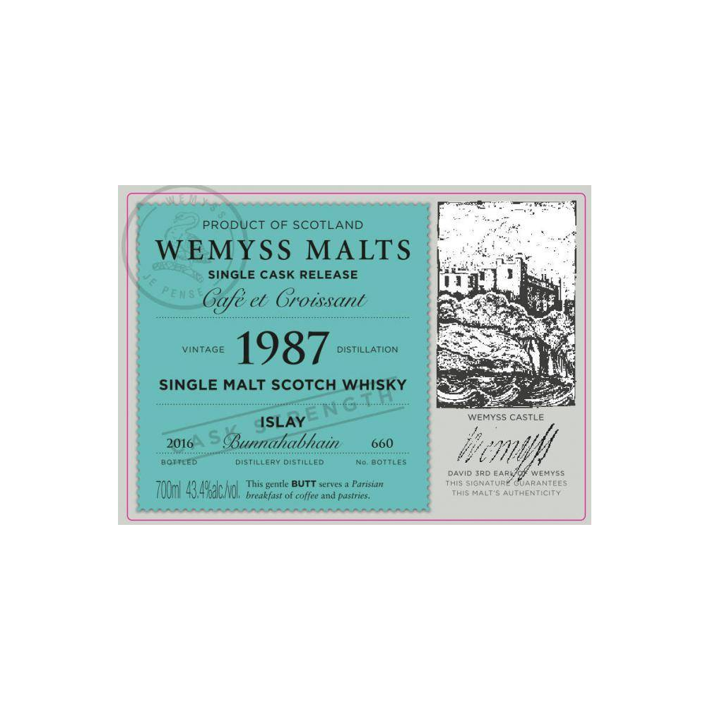 Bunnahabhain 1987 29 Years Single Malt Whisky 2