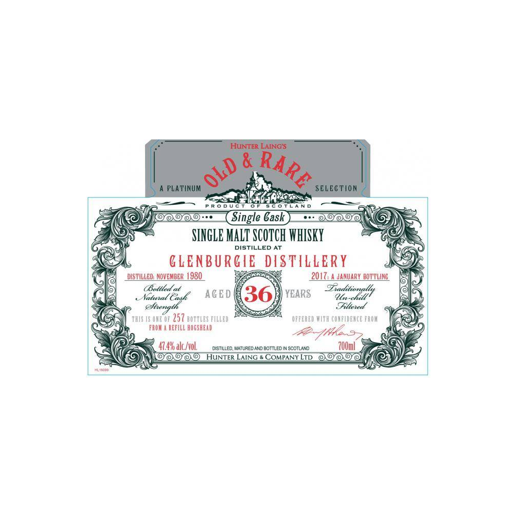 Glenburgie 1980 36 Years Single Malt Whisky 2