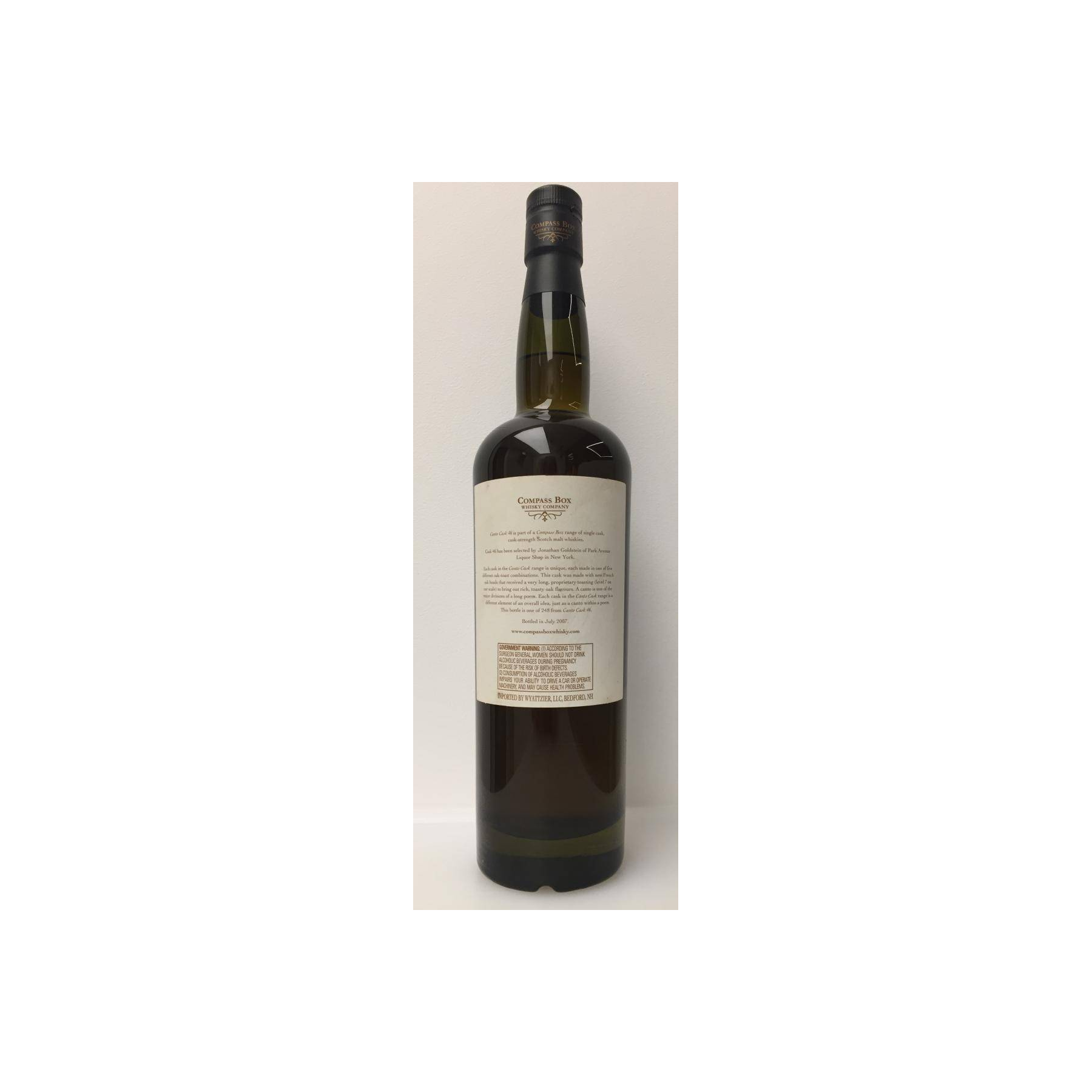Compass Box Blended Malt Whisky 3