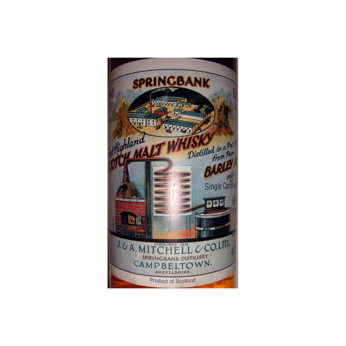 Springbank 1970 23 Years Single Malt Whisky 3