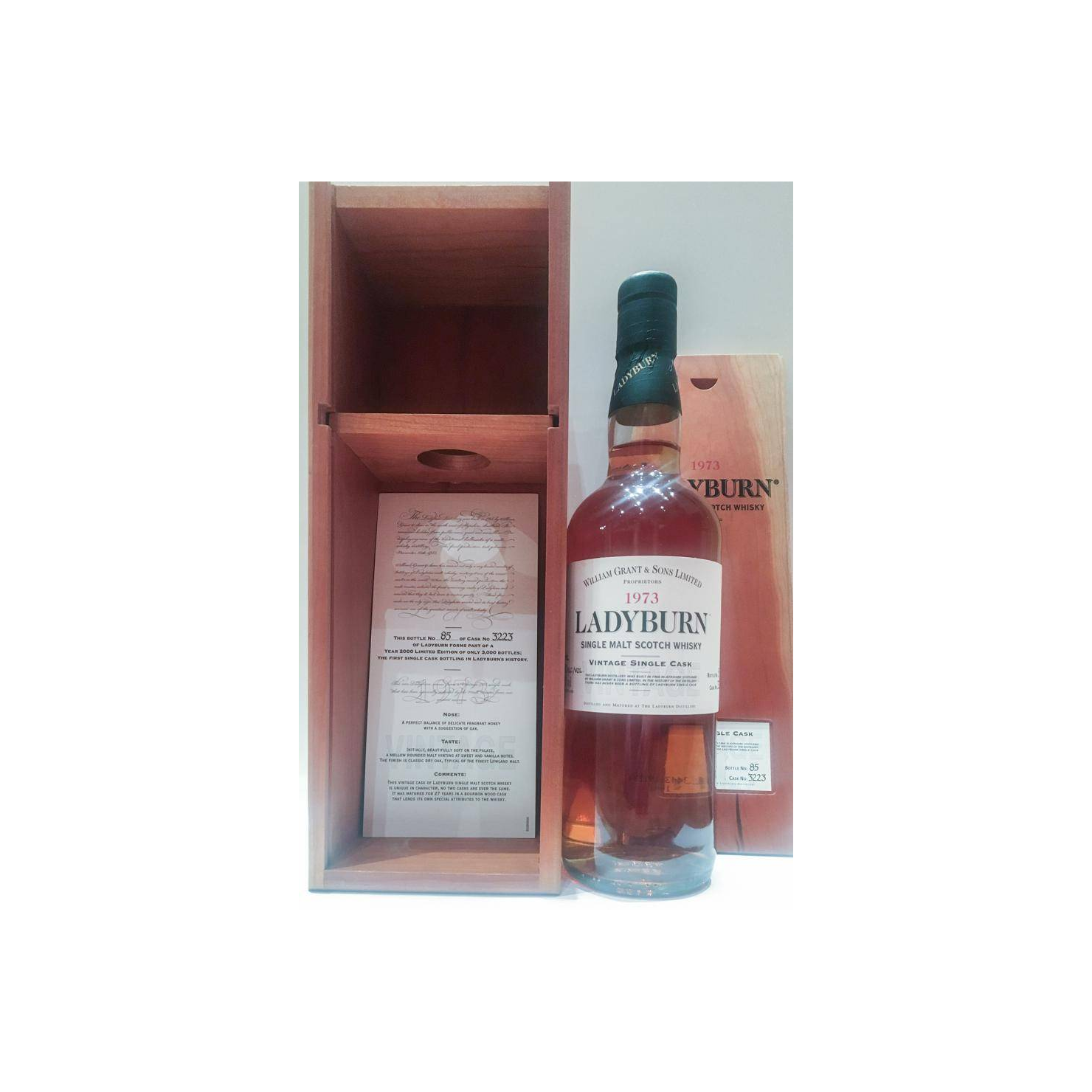 Ladyburn 1973 27 Years Single Malt Whisky 3