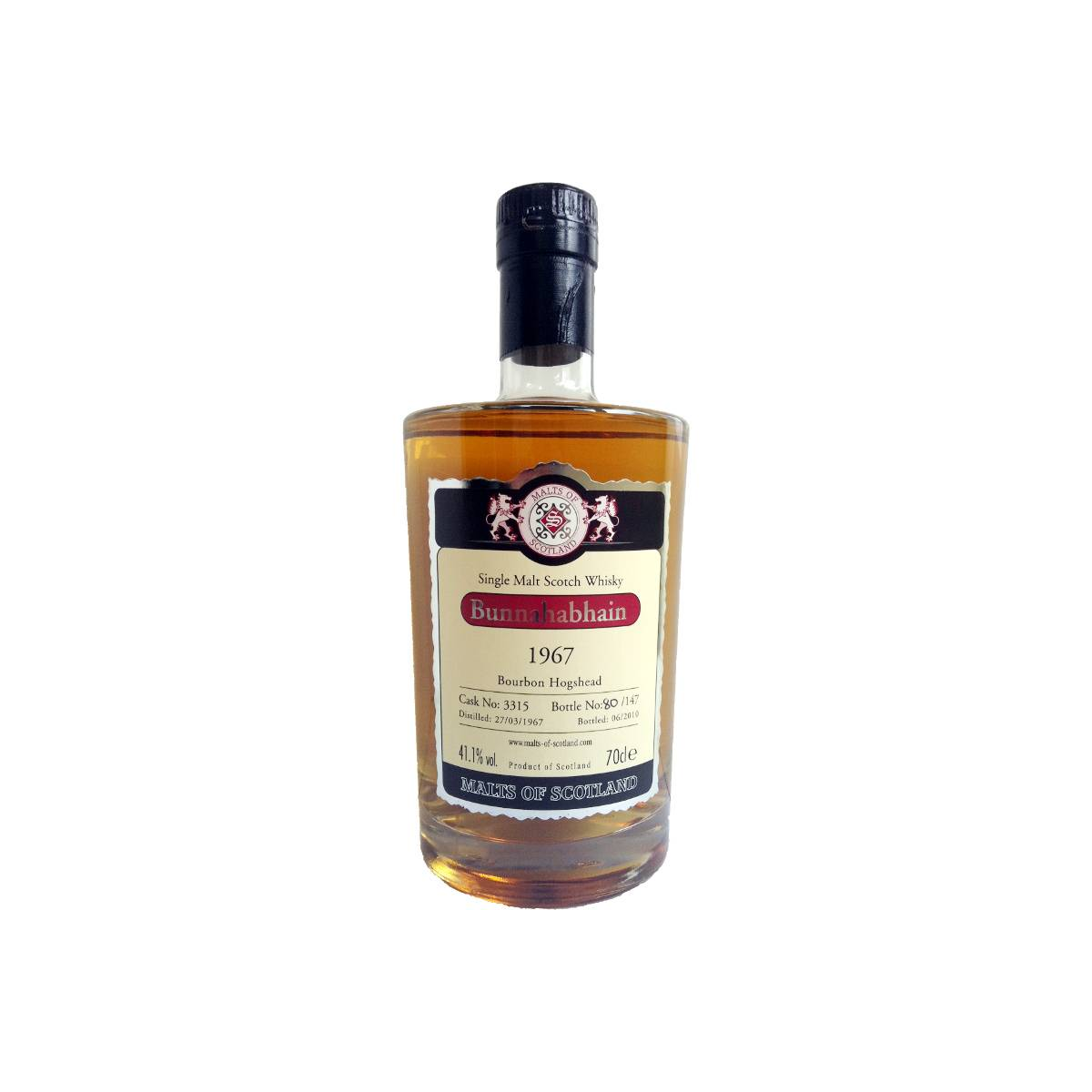 Bunnahabhain 1967 43 Years Single Malt Whisky