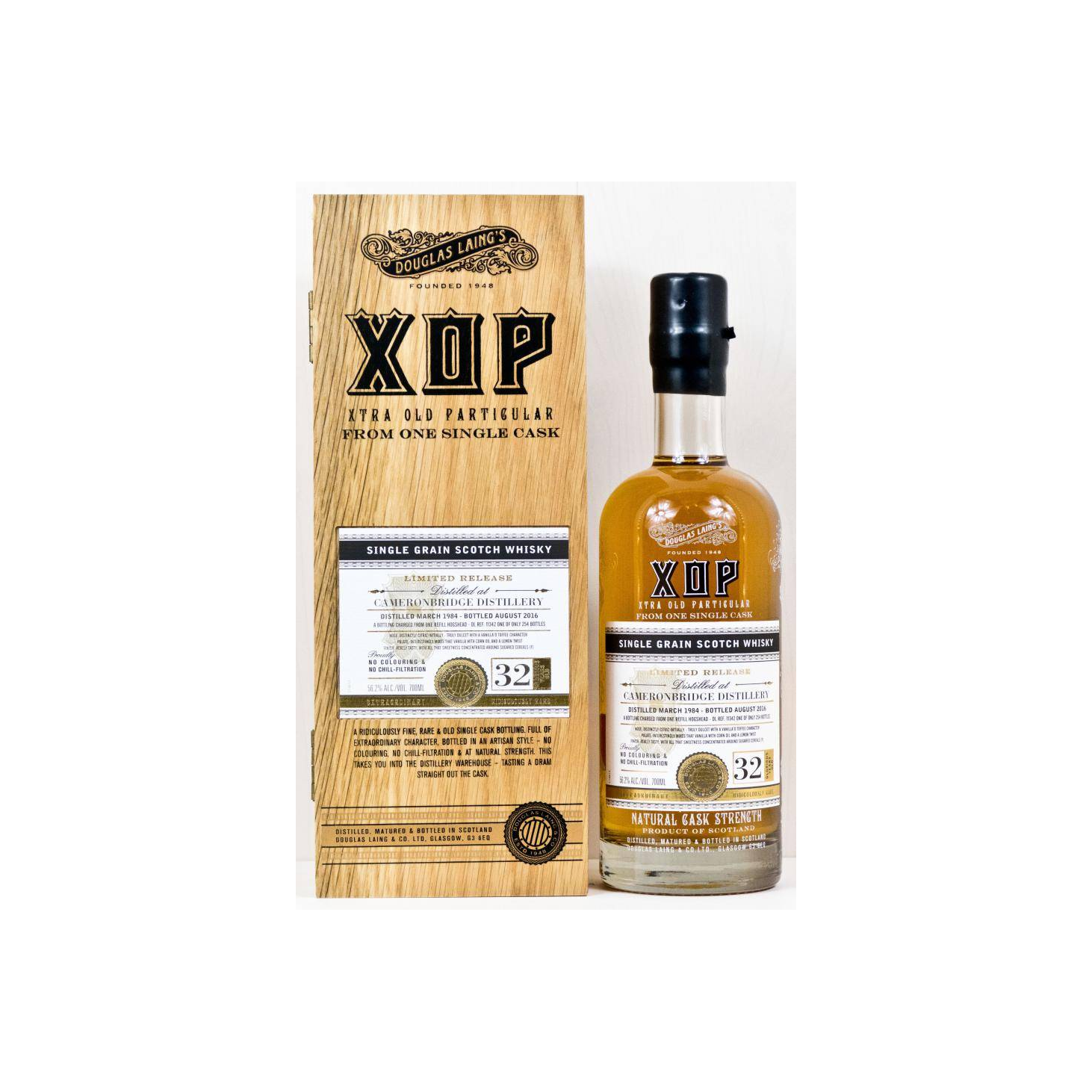 Cameronbridge 1984 32 Years Single Grain Whisky 2