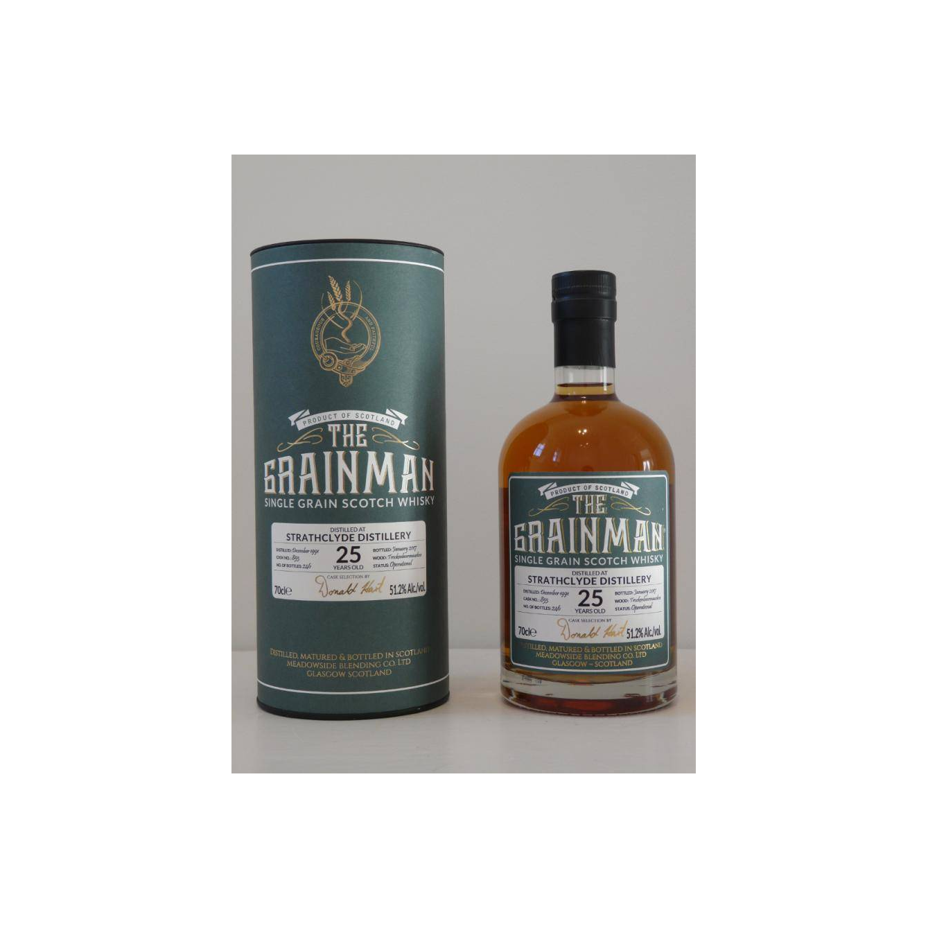 Strathclyde 1991 25 Years Single Grain Whisky 3