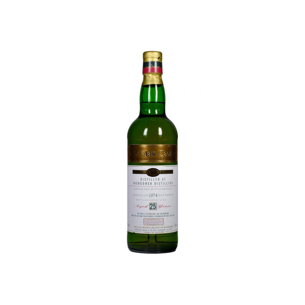 Inchgower Old Malt Cask 1974 25 Years Single Malt Whisky
