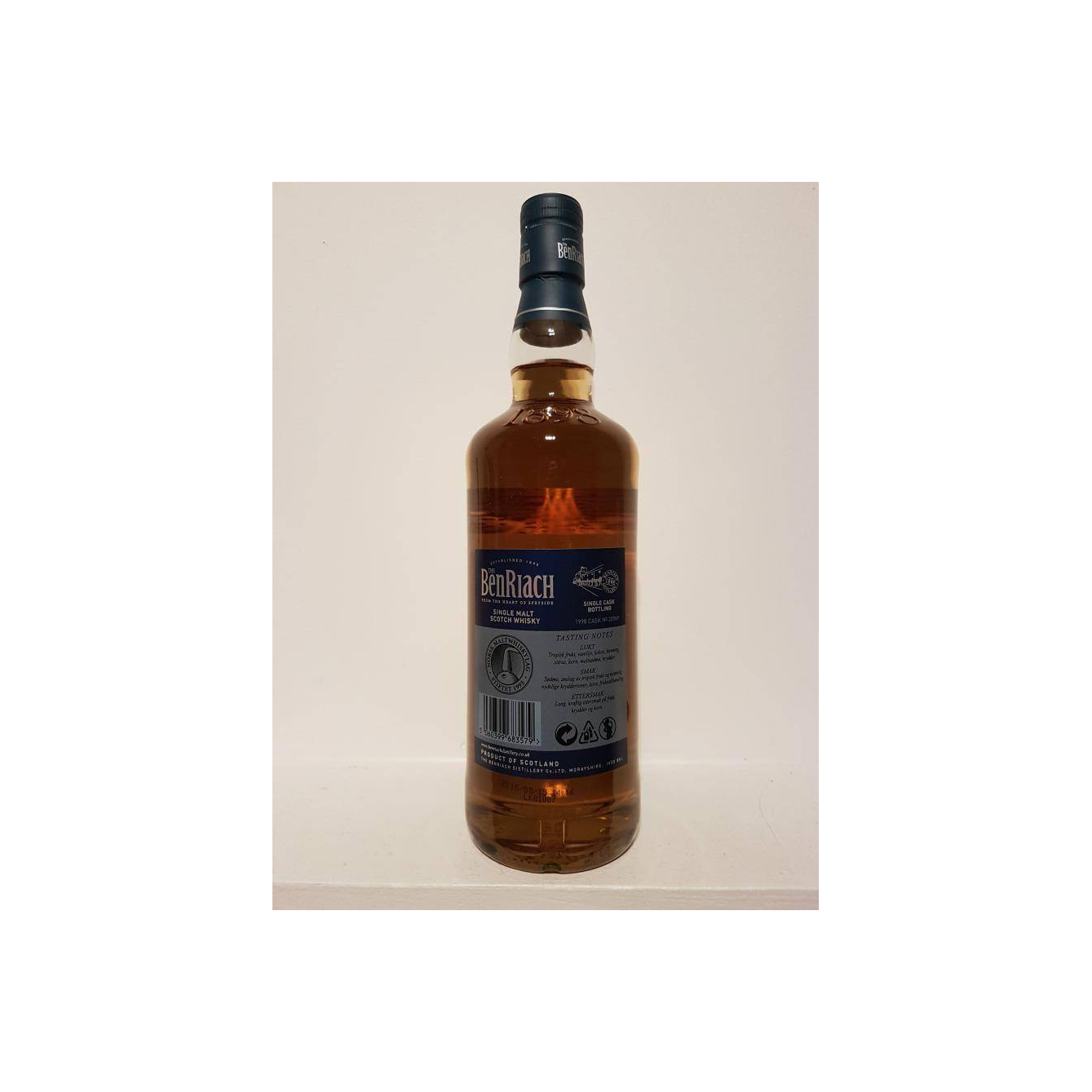 BenRiach Individual Cask Bottling 1998 18 Years Single Malt Whisky 3