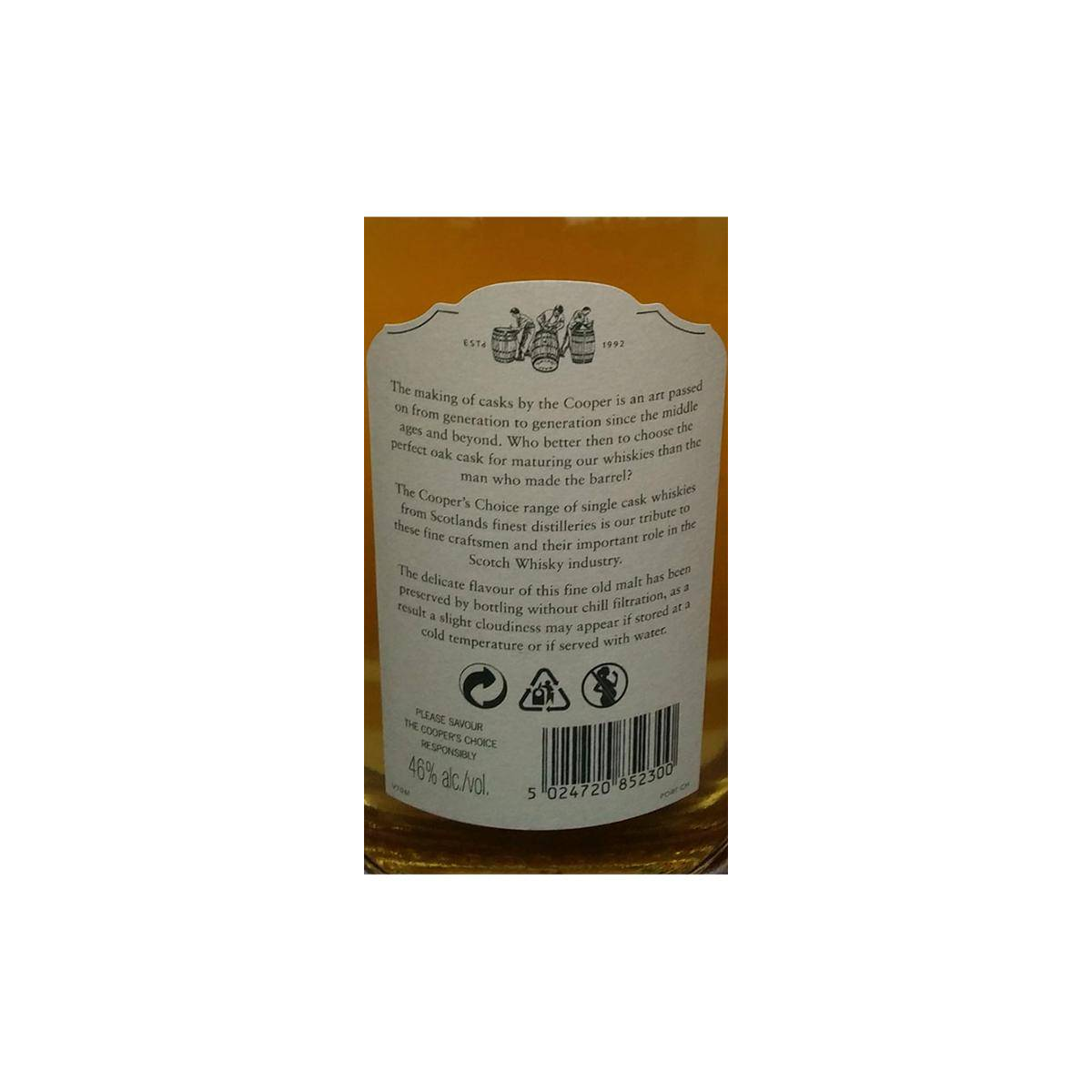 Bruichladdich The Cooper's Choice 2007 7 Years Single Malt Whisky 3