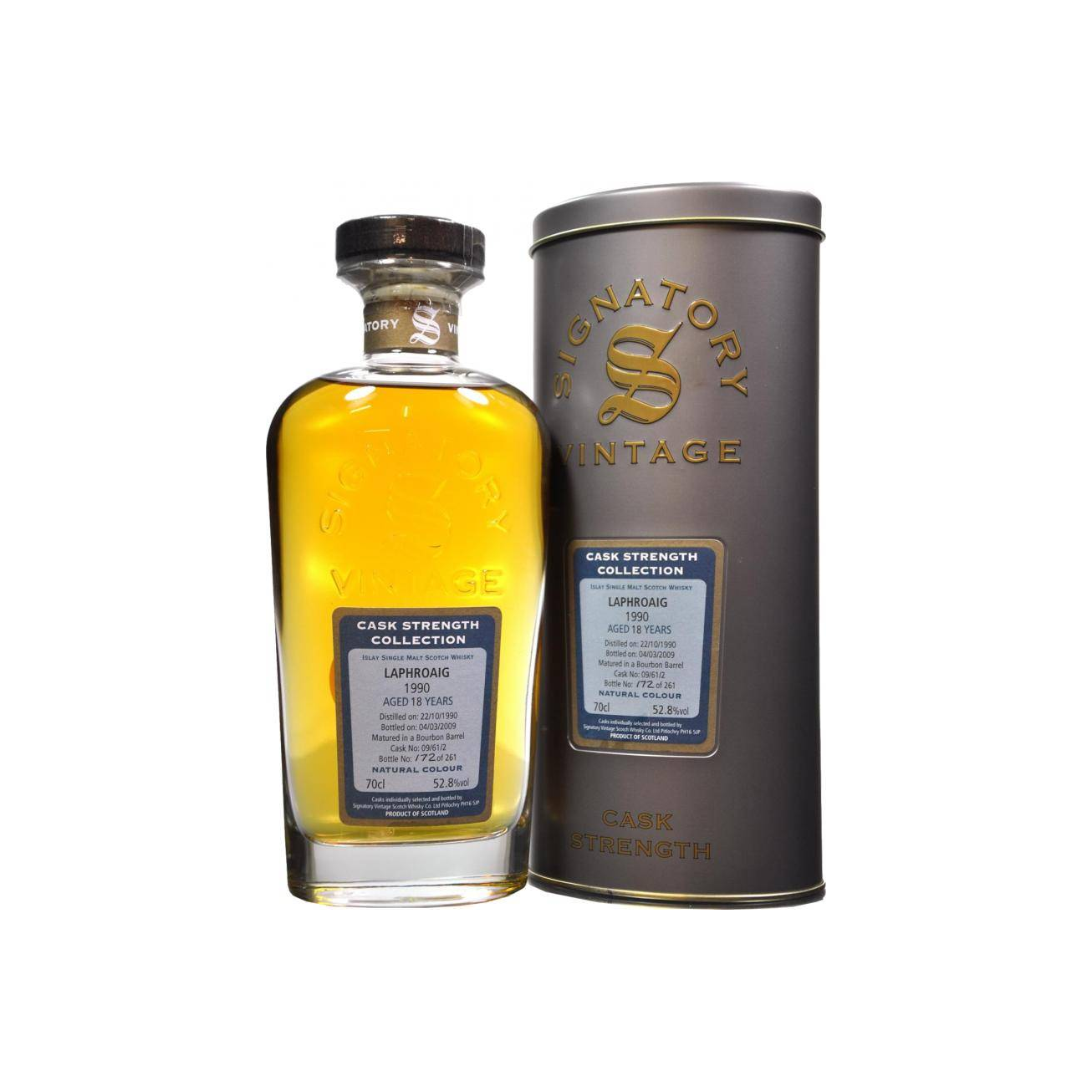 Laphroaig Cask Strength Collection 1990 18 Years Single Malt Whisky 2