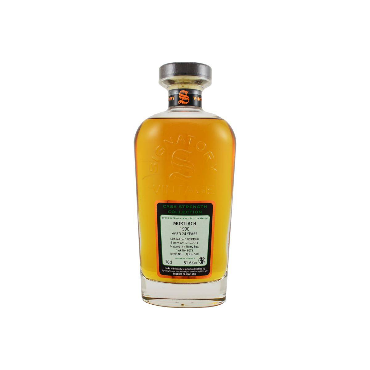 Mortlach Cask Strength Collection 1990 24 Years Single Malt Whisky