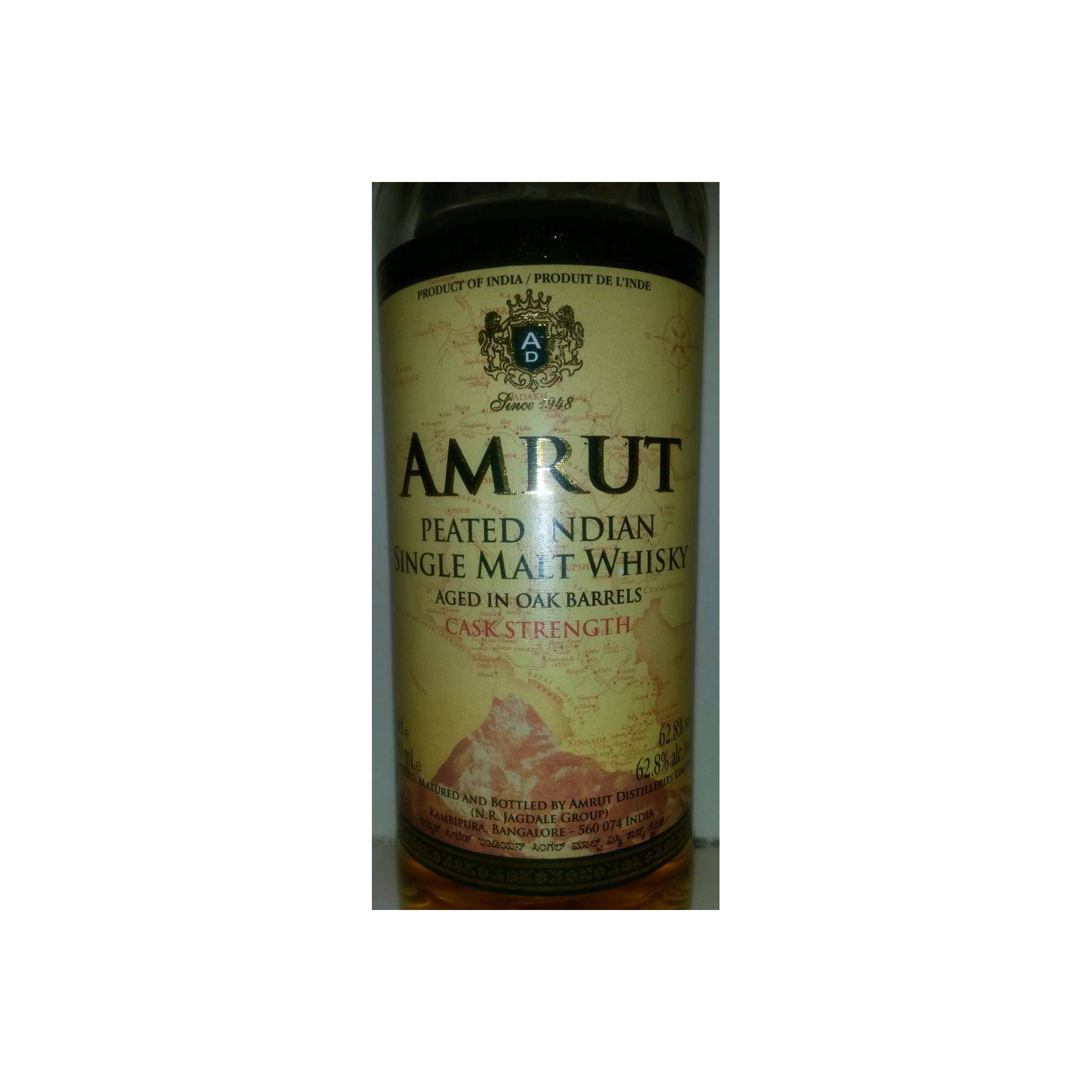 Amrut Cask Strength Collection Single Malt Whisky