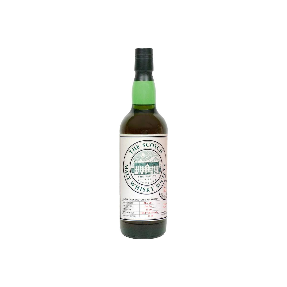 The Scotch Malt Whisky Society 1978 18 Years Single Malt Whisky